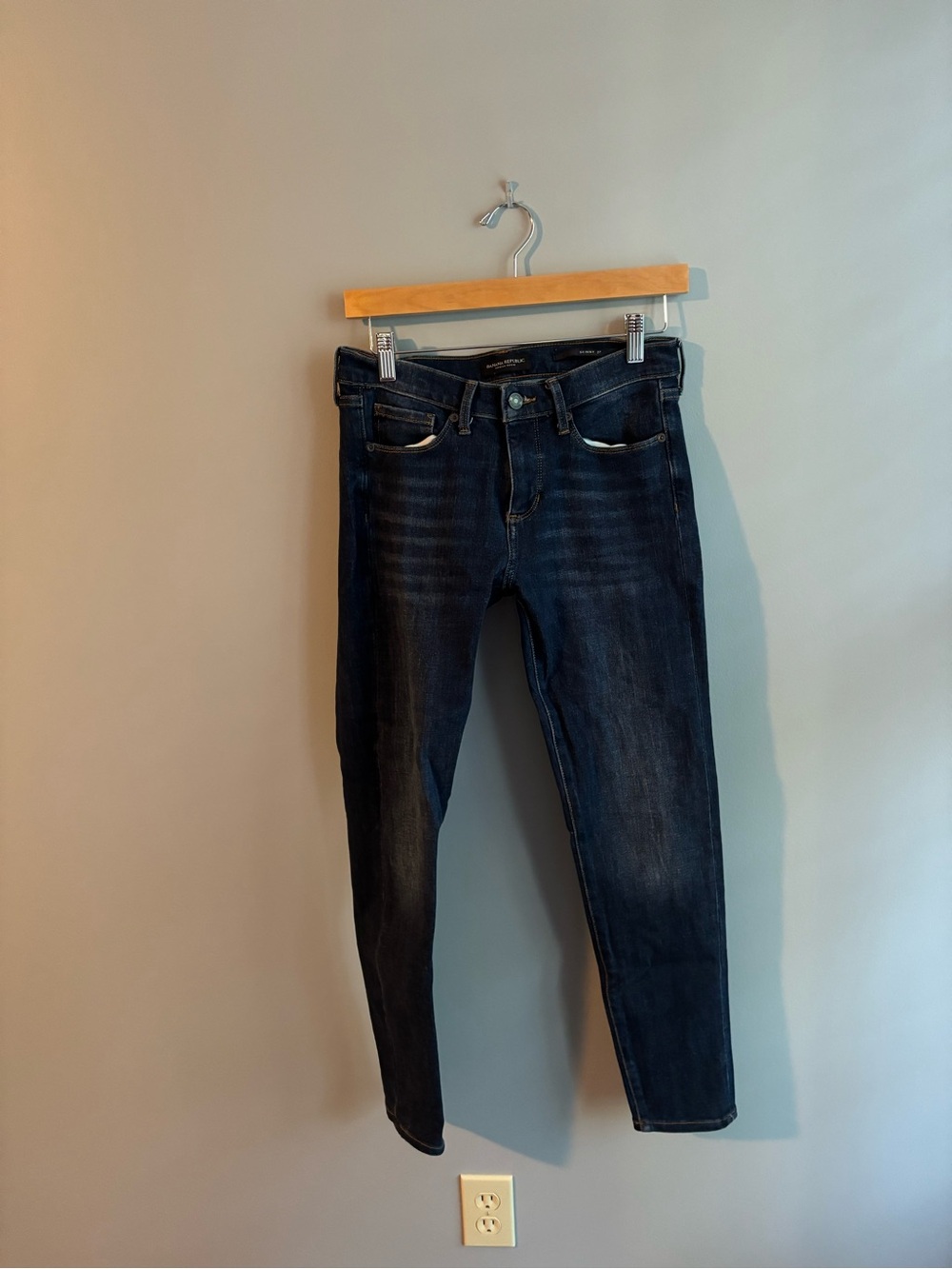 Banana Republic Dark Indigo Skinny Jeans